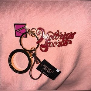 NWT Victoria’s Secret pink bag purse charm keychain